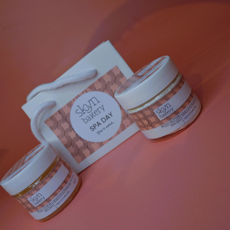 Spa Day Mini Gift Bag | Body Butter and Body Scrub