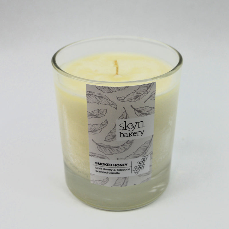 Smoked Honey Scented Candle  – Dark Honey and Tobacco Scent