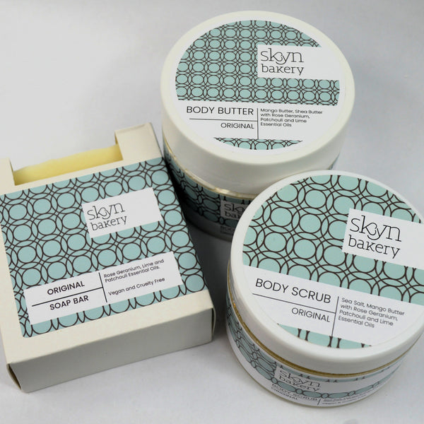 Original Body Butter, Body Scrub and Soap Bundle - Save 15%