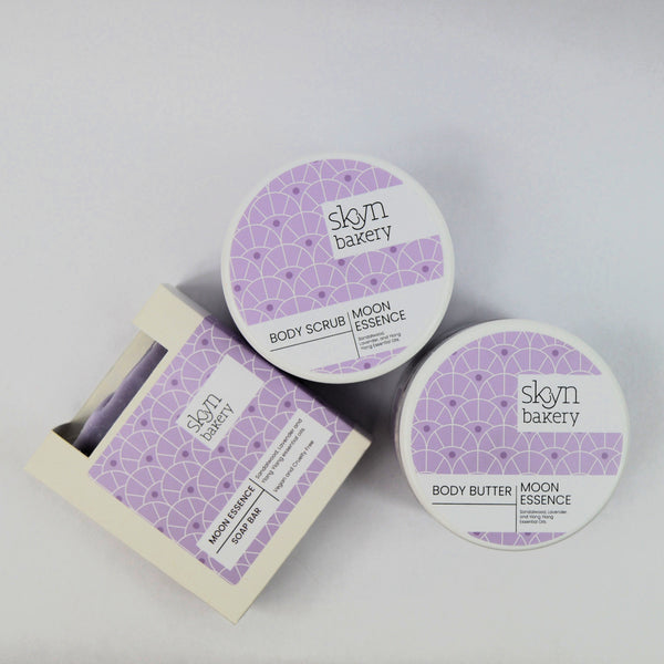 Moon Essence Body Butter, Body Scrub and Soap Bundle - Save 15%