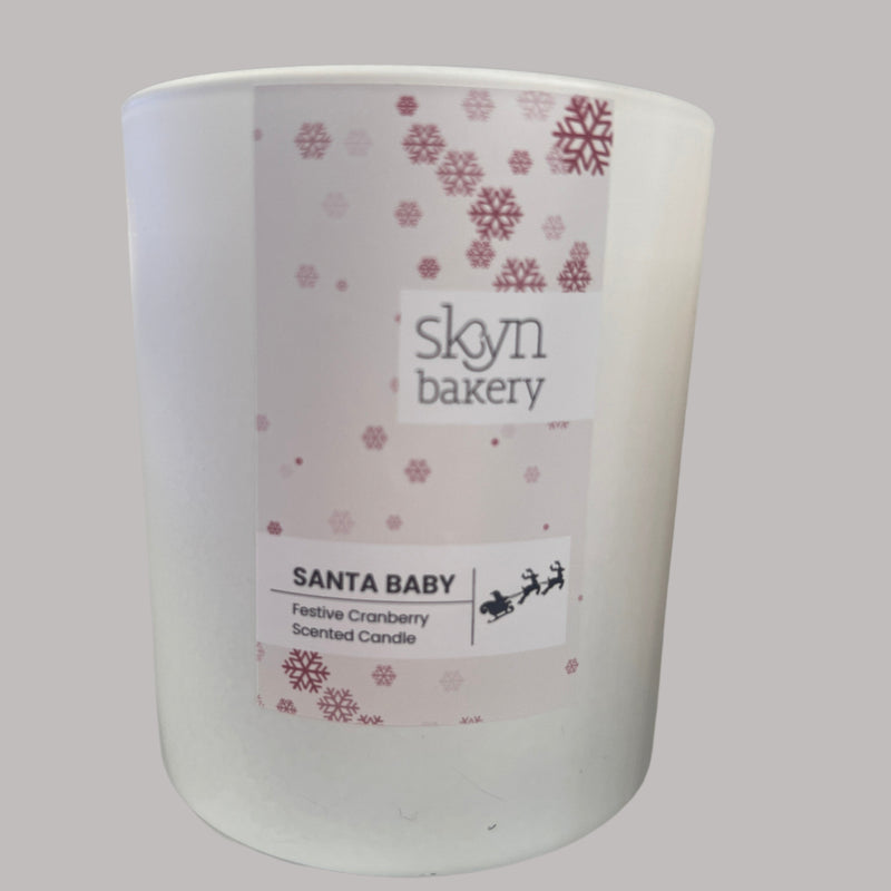 Christmas Candle Snowy Day and Santa Baby Scented Candle