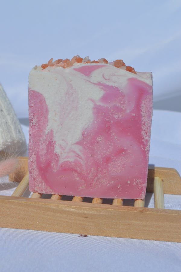 Pink Himalayan Scrub Handmade Soap